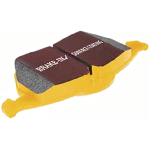 EBC Yellowstuff 4000 Series Front Brake Pads | 2011-2018 BMW X5, and 2008-2017 BMW X6 (DP41994R)