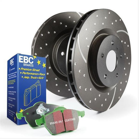 EBC Brakes Stage 10 Front Brake Upgrade Kit | 13-15 Honda Civic / 03-12 Honda Accord (S10KF1267)