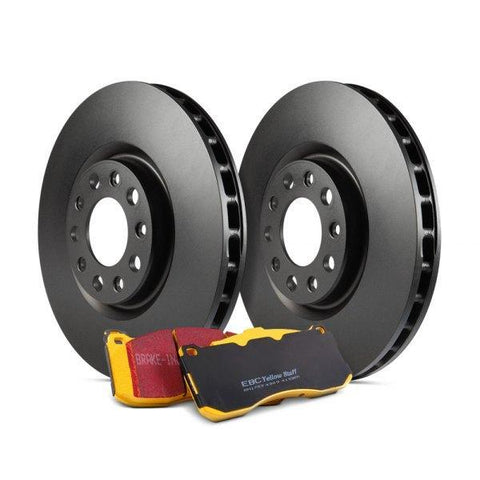 EBC Brakes Stage 13 Front Brake Upgrade Kit | 13-15 Honda Civic / 03-12 Accord (S13KF1369)