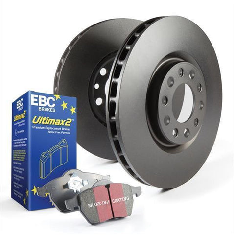 EBC Brakes Stage 1 Front Brake Upgrade Kit | 13-15 Honda Civic / 03-12 Accord (S1KF1468)