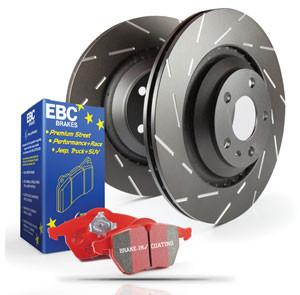 EBC Stage 4 Kits Redstuff Pads and USR Rotors | Multiple Volkswagen / Audi Fitments (S4KF1653)
