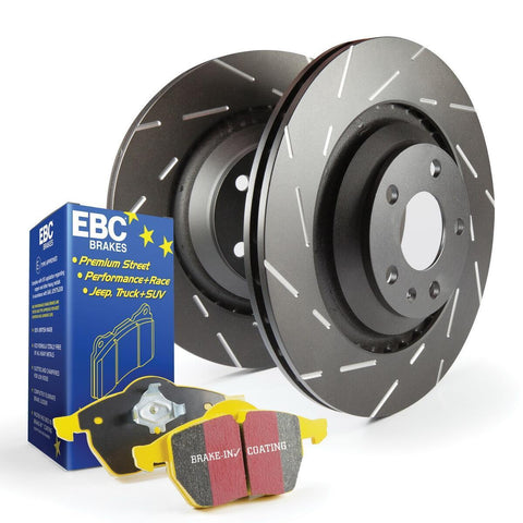 EBC Brakes Stage 9 Front Brake Upgrade Kit | 13-15 Honda Civic / 03-12 Accord (S9KF1306)
