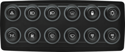 ECUMaster 12 Button CAN Keypad (ECUKB12)