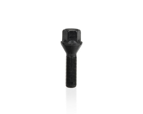 Eibach Wheel Bolt M14 x 1.25 x 40mm Taper-Head Pro-Spacer Hardware Kit - Black (S1-1-14-25-40-17-B)