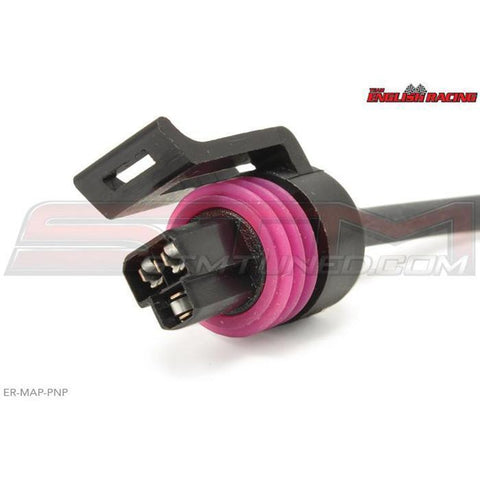 English Racing AEM MAP Sensor Plug-n-Play Harness | 2003-2006 Mitsubishi Evo 8/9 (ER-MAP-PNP)