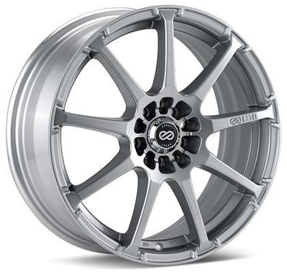 EDR9 18x7.5 5x100/114.3 45mm Inset 72.6 Bore Dia Silver Wheel by Enkei - Modern Automotive Performance
