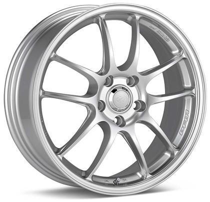 PF01A 18x8 5x114.3 Bolt Pattern 40mm Offset 75 Bore Dia Silver Wheel by Enkei - Modern Automotive Performance
