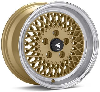 おおの、いいせ Enkei Enkei92 Gold w/ Machined Lip 15x7 | 4x100 (465-570-4938GG