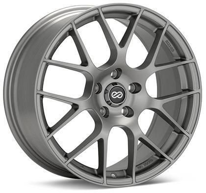 Raijin 18x8 45mm Inset 5x114.3 Bolt Pattern 72.6 Bore Dia Titanium Gray Wheel by Enkei - Modern Automotive Performance
