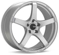 Kojin 17x8 45mm Inset 5x114.3 Bolt Pattern 72.6mm Bore Dia Matte Silver Wheel by Enkei - Modern Automotive Performance
