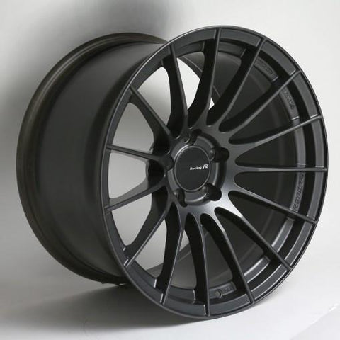 RS05-RR 18x10 22mm Offset 5x114.3 Bolt Pattern 75.0 Bore Matte Gunmetal Wheel by Enkei - Modern Automotive Performance
