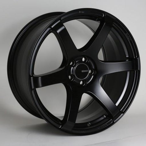 T6S 17x8 45mm Offset 5x112 Bolt Pattern 72.6 Bore Matte Black Wheel by Enkei - Modern Automotive Performance
