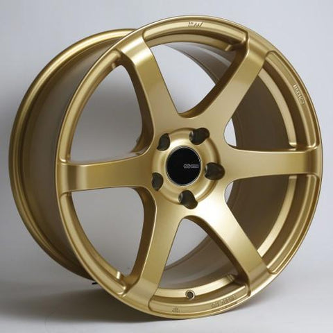 T6S 17x8 45mm Offset 5x100 Bolt Pattern 72.6 Bore Gold Wheel by Enkei - Modern Automotive Performance
