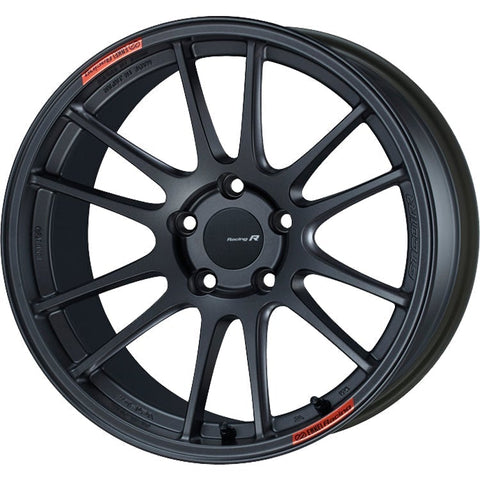 Enkei GTC01RR 5x120 18" Wheels in Matte Gunmetal Gray
