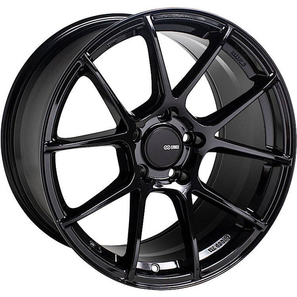 Enkei TSV Gloss Black 17x8 | 5x100 (522-780-8045BK) – MAPerformance