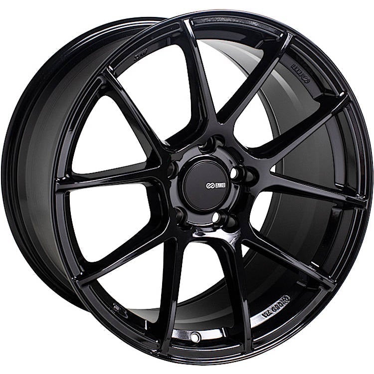 Enkei TSV Gloss Black 18x8 | 5x112 (522-880-4445BK) – MAPerformance