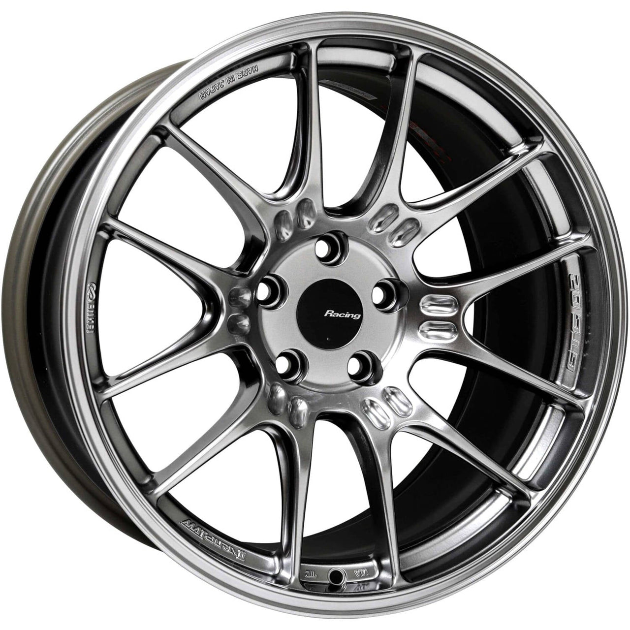 18x9.0 Enkei PF01, 5x112 35mm offset Silver Wheel