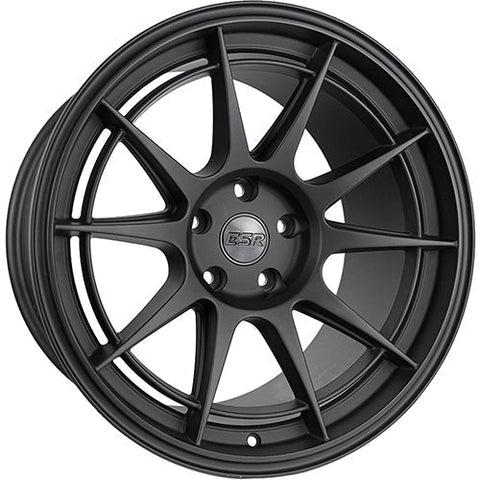 ESR Black SR13 18x10.5 5x4.25 15mm Wheel (80551415 SR13MBLK 5X108)