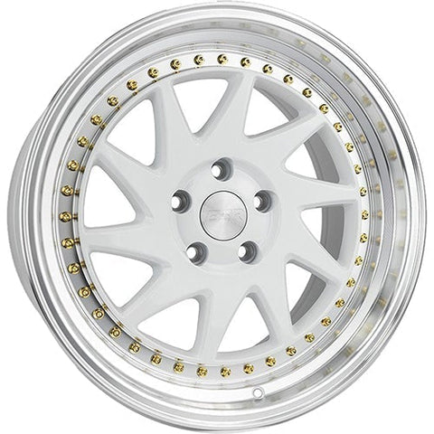 ESR White SR09 18x10.5 5x4.25 22mm Wheel (80551422 SR09WHT-ML 5X108)