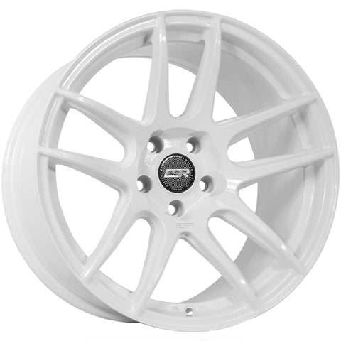 ESR White CS8 18x10.5 5x4.5 30mm Wheel (80551430 CS8WHT)