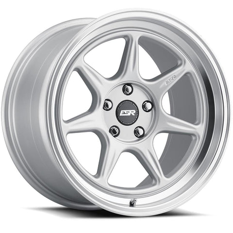 ESR Hyper Silver CR7 18x9.5 5x4.5 35mm Wheel (89551435 CR7HS-ML)