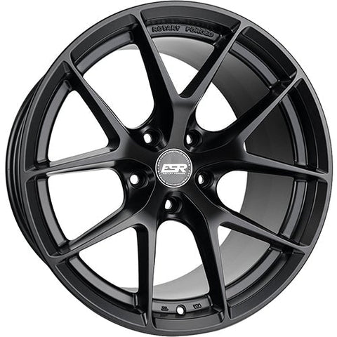 ESR Wheels RF2 Matte Black 18x9.5 | 5x112 (89551435 RF2MBLK 5X112)
