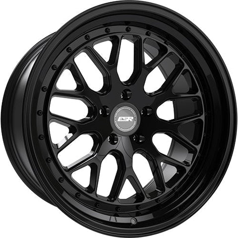 ESR Black CS1 19x10.5 5x120 22mm Wheel (90552022 CS01GBLK)