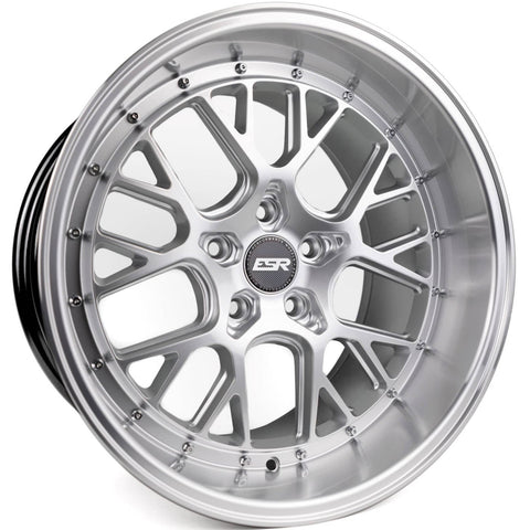 ESR Wheels CS11 Hypersilver w/ Machined Lip 19x8.5 | 5x115 (98551430 CS11HS-ML 5X115)