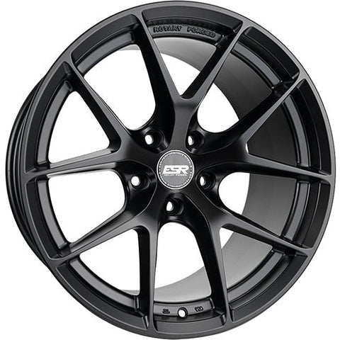 ESR Black RF2 19x9.5 5x110 22mm Wheel (99551422 RF2MBLK 5X110)