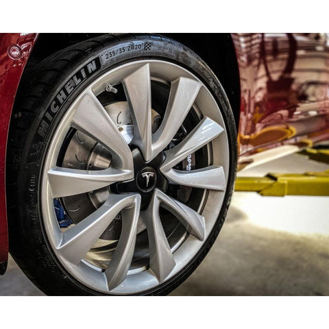 Essex Designed AP Racing Radi-CAL Competition Brake Kit - Front 9668/372mm | 2017-2021 Tesla Model 3 (13.01.10123)