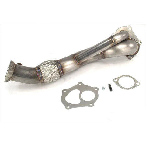 ETS Recirculated Downpipe | 2008-2015 Mitsubishi Evo X (100-10-EXH-001)
