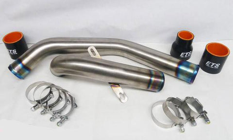 ETS Titanium Upper Intercooler Pipe Kit | Mitsubishi Evo X (ETS_EVOX_TI_UICP)