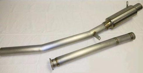 ETS Titanium Catback Exhaust | 2003-2006 Mitsubishi Evolution 8/9 (ETS-Ti-Evo8-Exh)