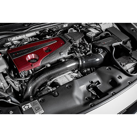 Eventuri Black Carbon Charge Pipe | 2017-2021 Honda Civic Type-R (EVE-FK8-CF-CHG)