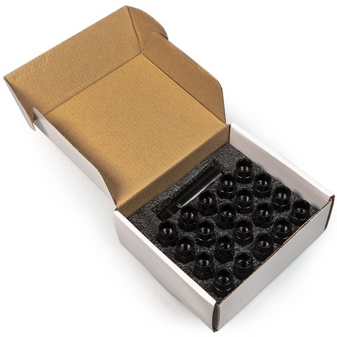 Evolved Autosport M12x1.25 Open End Lug Nuts Set of 20 (07-0002-01)