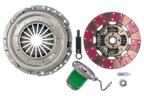 Exedy Stage 2 Cerametallic Clutch w/ Cushion Button Disc & Hydraulic CSC Slave Cylinder | 2005-2010 Ford Mustang (07956CSC)