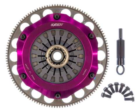 Exedy Hyper Compe-R Twin Cerametallic Clutch | Multiple Fitments (FM012SBL)