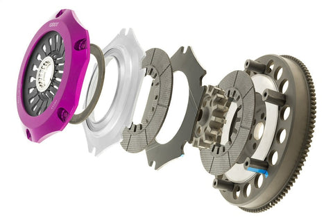 Exedy  Hyper Twin Carbon-R Clutch Rigid Disc Push Type Cover | 1989-1993 Nissan Skyline GTR L6 (NM032SBMC)