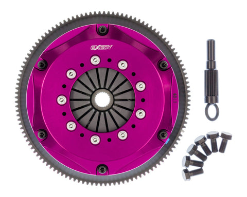 Exedy Hyper Twin Cerametallic Clutch Sprung Center Disc Push Type | 1989-1993 Nissan Skyline GTR L6 (NM032SD)