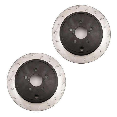 FactionFab Swept Slot Bi-Directional Rear Brake Rotor | 2013-2022 Subaru BRZ/Scion FR-S/Toyota GR86/86 (1.10038.1)