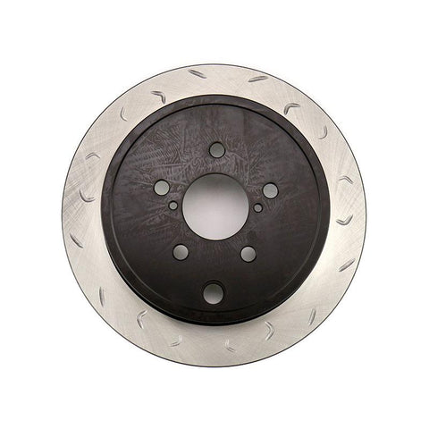 FactionFab Swept Slot Bi-Directional Rotor Rear | 2008-2014 Subaru WRX (1.10044.1)