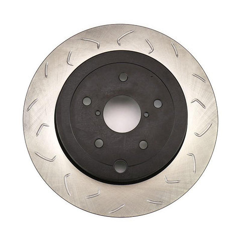 FactionFab Swept Slot Bi-Directional Rotor Rear | 2008-2017 Subaru STI (1.10045.1)