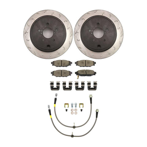 FactionFab Rear Brake Upgrade Kit | 2022 Subaru BRZ/Toyota GR86 and 2013-2021 Subaru BRZ/Scion FR-S/Toyota 86 (1.10146.1)