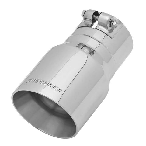 Flowmaster 4.0" Angle Cut Clamp-On Exhaust Tip - 3.0" Inlet / 7.0" Length (15377)