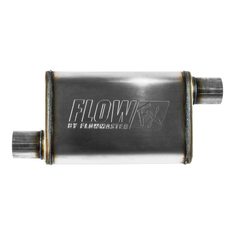 Flowmaster FlowFX Muffler - 2.5" Offset Inlet / Outlet - 20x4x9" Size (71236)