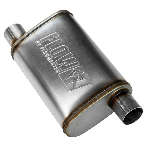 Flowmaster FlowFX Muffler - 2.5" Offset Inlet / Outlet - 20x4x9" Size (71236)