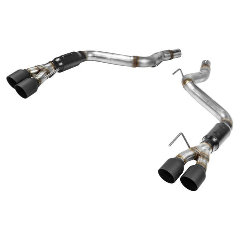Flowmaster Outlaw Axle-Back Exhaust | 2018-2021 Ford Mustang GT w/o Factory Active Performance Valves (817821/817806)