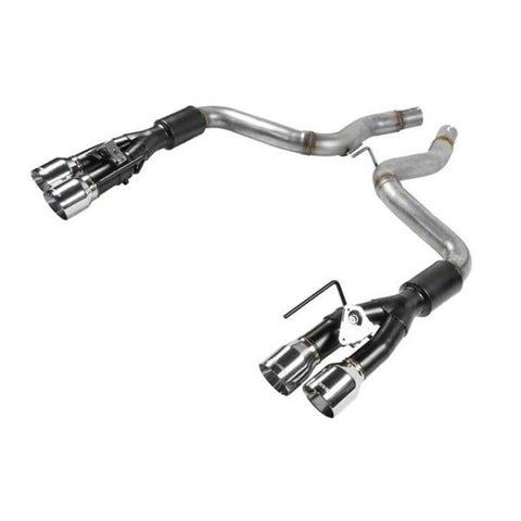 Flowmaster Outlaw Axle-Back Exhaust | 2018-2021 Ford Mustang GT w/ Factory Active Performance Valves (817825)