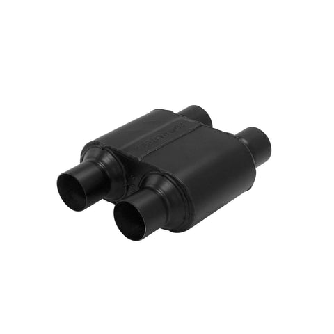 Flowmaster Super 10 Series Chambered Muffler - 2.5" Dual In/Out - 9.75x4.25x12.5" Size (8425154)