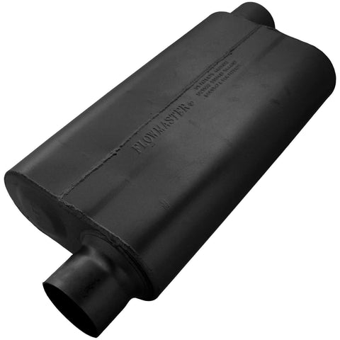 Flowmaster 50 Series Delta Flow Chambered Muffler - 3" Offset In/Out - 9.75x4x23" Size (943053)